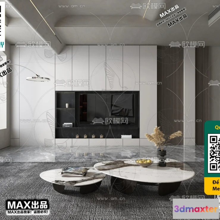 1247904 - MINIMALIST STYLE - VRAY  CORONA - 3D MODEL - 5076