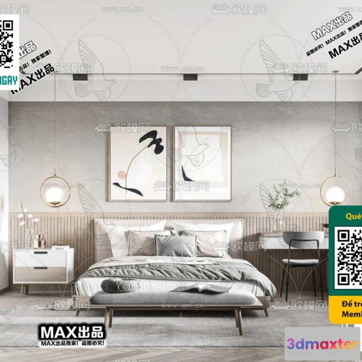 1247912 - MINIMALIST STYLE - VRAY  CORONA - 3D MODEL - 5080