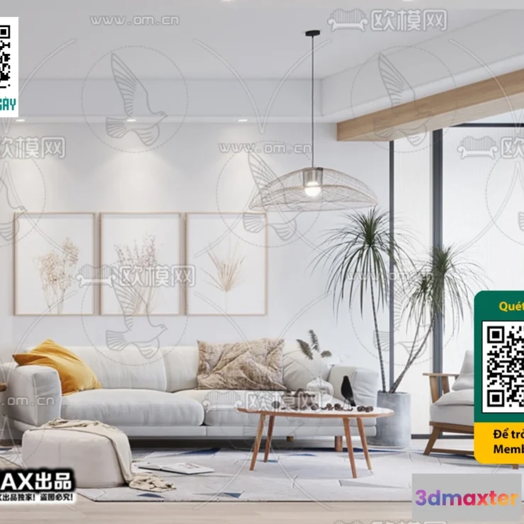 1247932 - MINIMALIST STYLE - VRAY  CORONA - 3D MODEL - 5090