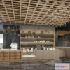 1358341 - Restaurant - Fastfood - 3D Interior Scenes - 072 3D Max