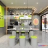1358476 - Restaurant - Fastfood - 3D Interior Scenes - 074 3D Max