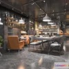 1359308 - Restaurant - Fastfood - 3D Interior Scenes - 087 3D Max
