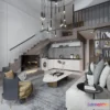1359323 - Mezzanine Floor - 3D Interior Scene - 3D Models - Modern Style - 094 3D Max
