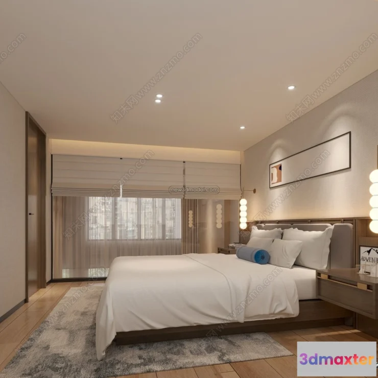 1360368 - Mezzanine Floor - 3D Interior Scene - 3D Models - Modern Style - 110 3D Max