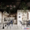 1360452 - Restaurant - Fastfood - 3D Interior Scenes - 104 3D Max