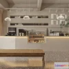 1360793 - Restaurant - Fastfood - 3D Interior Scenes - 109 3D Max