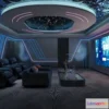 1361589 - Home Theater - 3D Interior Scene - 3D Models - 006 3D Max