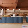 1361615 - Restaurant - Fastfood - 3D Interior Scenes - 121 3D Max