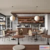 1362516 - Restaurant - Fastfood - 3D Interior Scenes - 134 3D Max