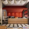 1362652 - Restaurant - Fastfood - 3D Interior Scenes - 136 3D Max