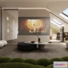 1363495 - Home Theater - 3D Interior Scene - 3D Models - 034 3D Max
