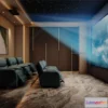 1363563 - Home Theater - 3D Interior Scene - 3D Models - 035 3D Max