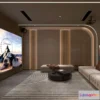 1363627 - Home Theater - 3D Interior Scene - 3D Models - 036 3D Max