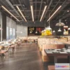 1365320 - Restaurant - Fastfood - 3D Interior Scenes - 175 3D Max