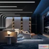 1367464 - Home Theater - 3D Interior Scene - 3D Models - 092 3D Max