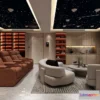 1367827 - Home Theater - 3D Interior Scene - 3D Models - 097 3D Max