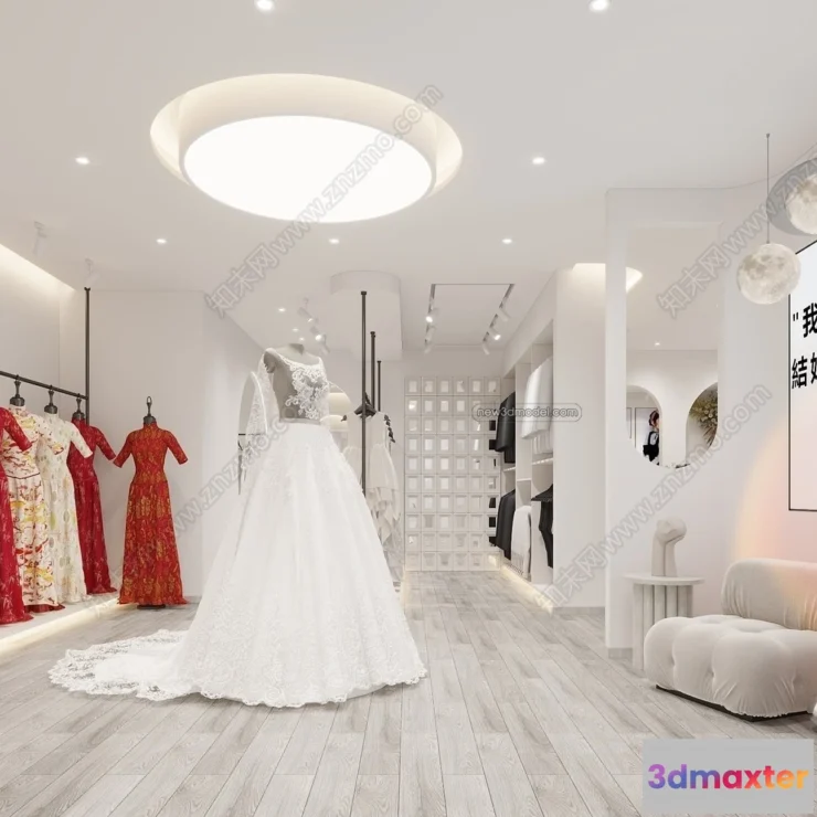 1379405 - Wedding Studio - 3D Interior Scene - 3D Models - 001 3D Max
