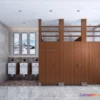 1379439 - Public Toilet - WC - 3D Interior Scene - 3D Models - 017 3D Max