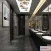 1379635 - Public Toilet - WC - 3D Interior Scene - 3D Models - 020 3D Max