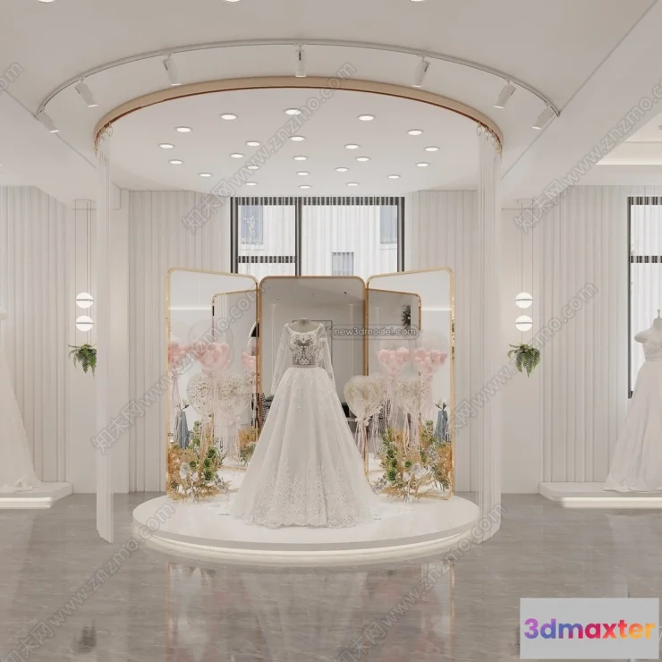 1380206 - Wedding Studio - 3D Interior Scene - 3D Models - 013 3D Max