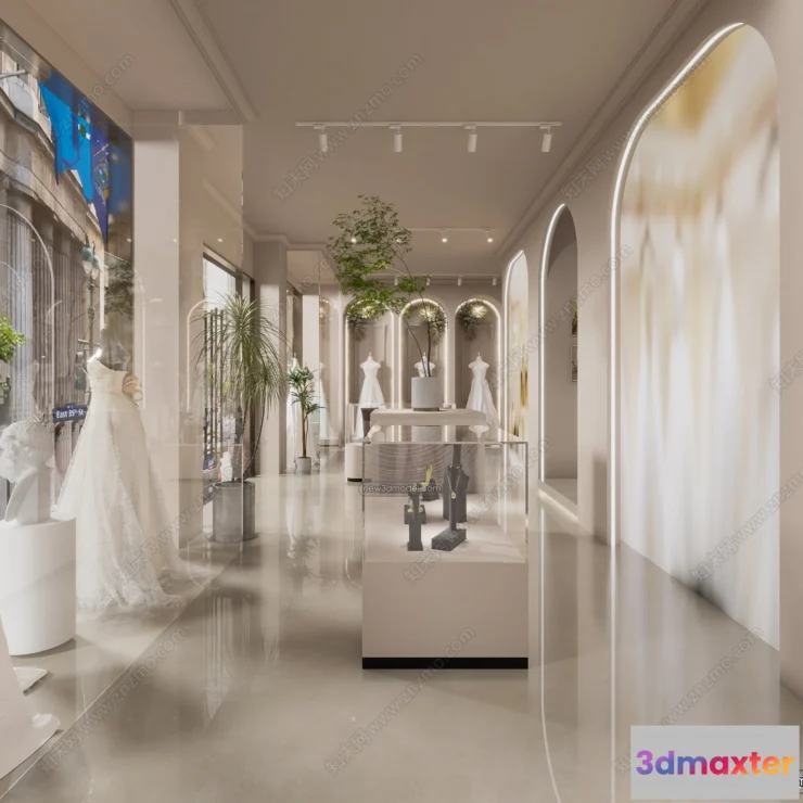 1380338 - Wedding Studio - 3D Interior Scene - 3D Models - 015 3D Max