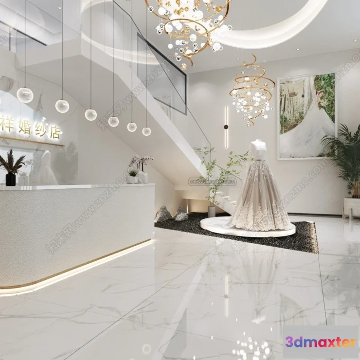 1380668 - Wedding Studio - 3D Interior Scene - 3D Models - 020 3D Max