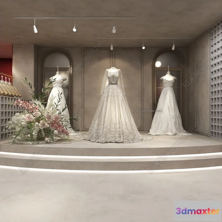 1380730 - Wedding Studio - 3D Interior Scene - 3D Models - 021 3D Max