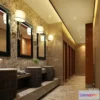 1380886 - Public Toilet - WC - 3D Interior Scene - 3D Models - 039 3D Max