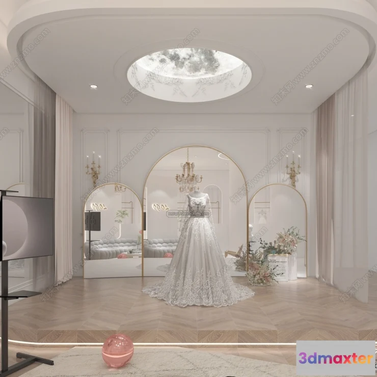 1380890 - Wedding Studio - 3D Interior Scene - 3D Models - 023 3D Max