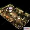 1380944 - Garden Coffee Shop - Fastfood - 3D Models - 021 3D Max