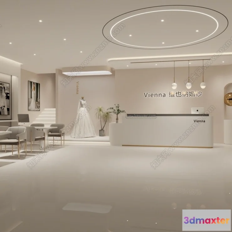 1380960 - Wedding Studio - 3D Interior Scene - 3D Models - 024 3D Max