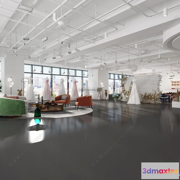 1381093 - Wedding Studio - 3D Interior Scene - 3D Models - 026 3D Max