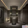 1381208 - Public Toilet - WC - 3D Interior Scene - 3D Models - 044 3D Max