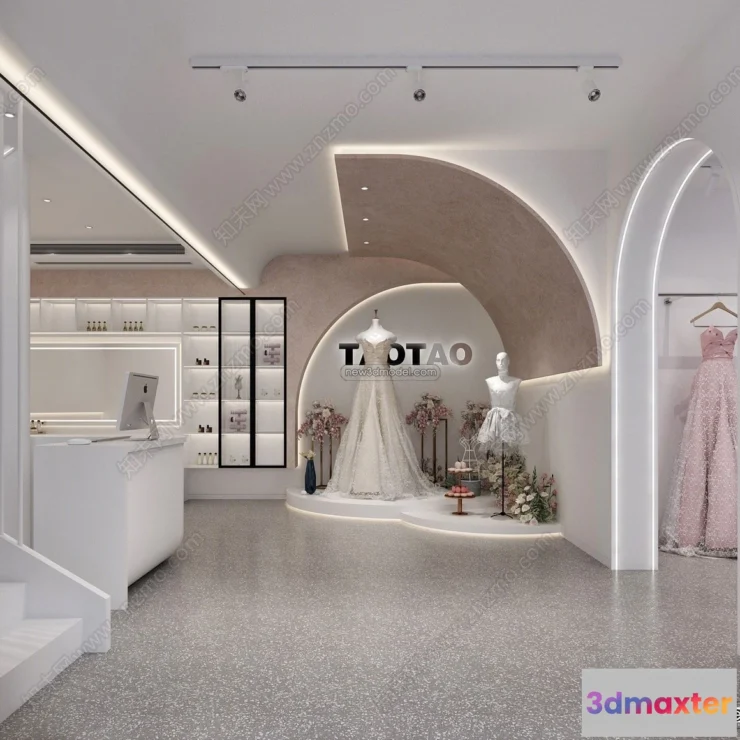 1381399 - Wedding Studio - 3D Interior Scene - 3D Models - 031 3D Max