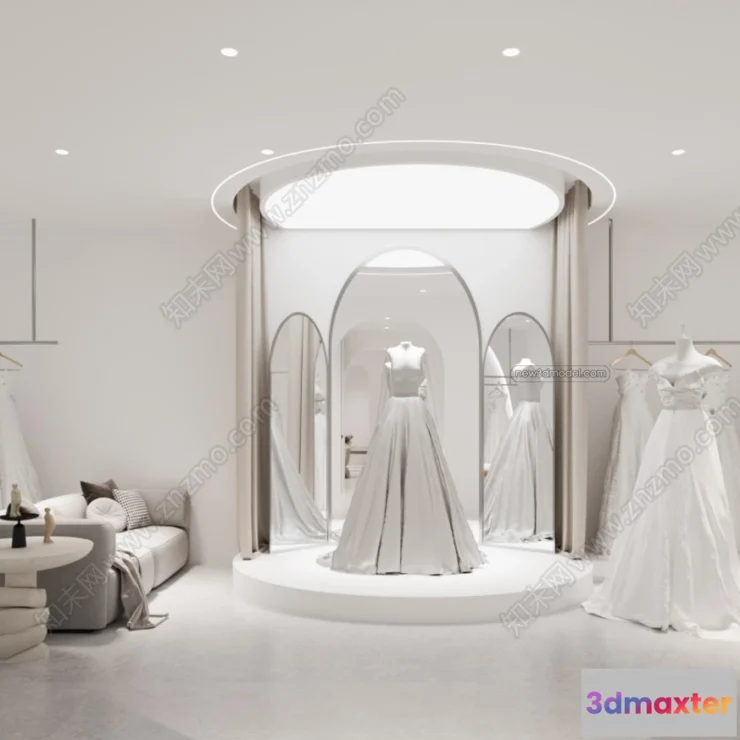 1381533 - Wedding Studio - 3D Interior Scene - 3D Models - 033 3D Max