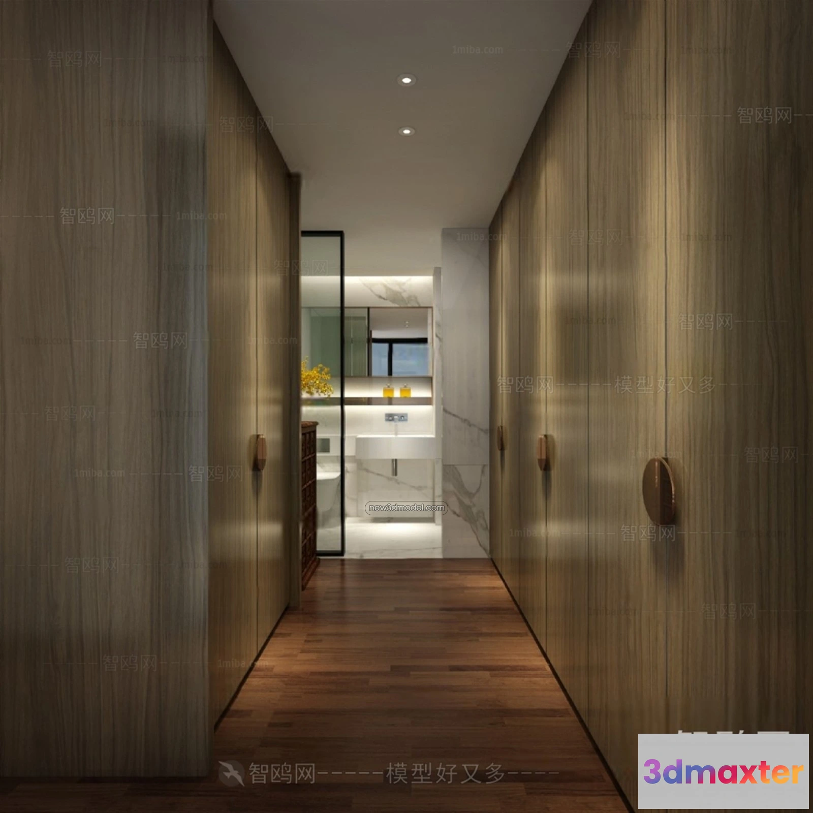 1381648 - Public Toilet - WC - 3D Interior Scene - 3D Models - 051 3D Max