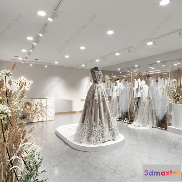 1381784 - Wedding Studio - 3D Interior Scene - 3D Models - 037 3D Max