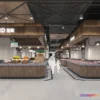 1381879 - Super Market And Shop - 3D Interior Scene - 3D Models - 034 3D Max