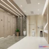 1382170 - Public Toilet - WC - 3D Interior Scene - 3D Models - 059 3D Max