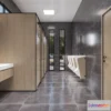 1382424 - Public Toilet - WC - 3D Interior Scene - 3D Models - 063 3D Max