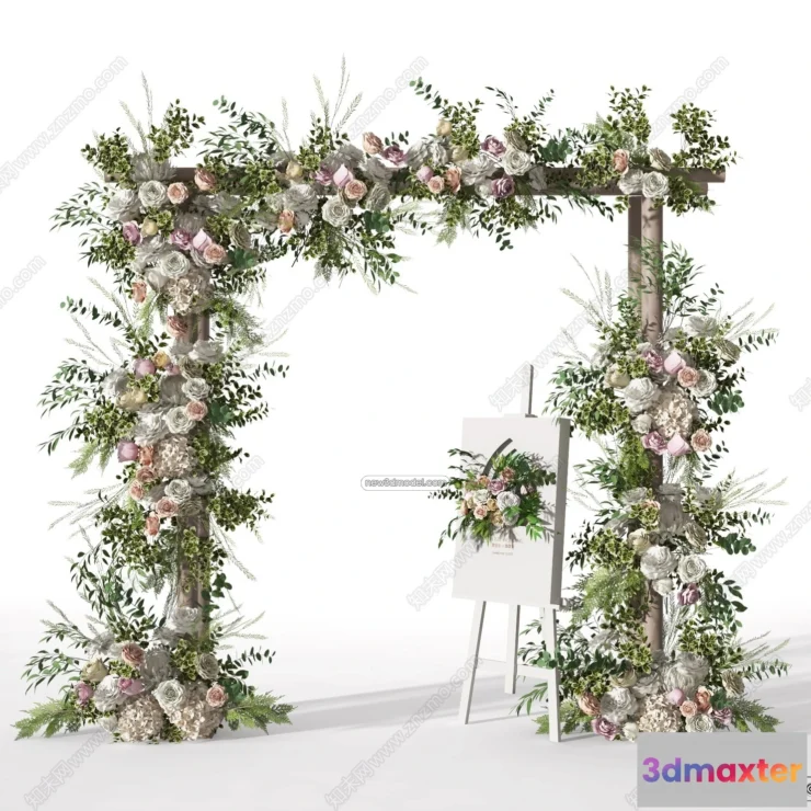 1382561 - Wedding Studio - 3D Interior Scene - 3D Models - 049 3D Max