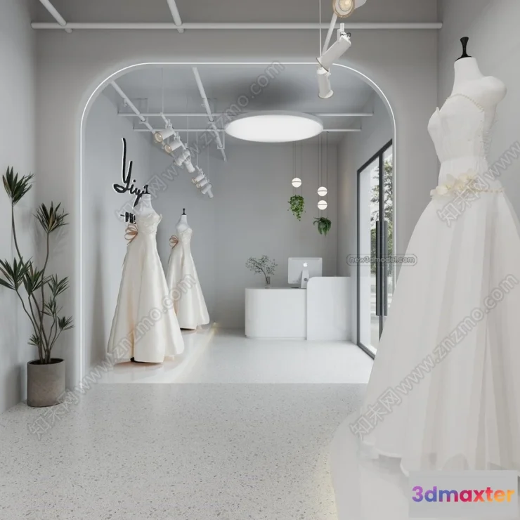 1382941 - Wedding Studio - 3D Interior Scene - 3D Models - 055 3D Max