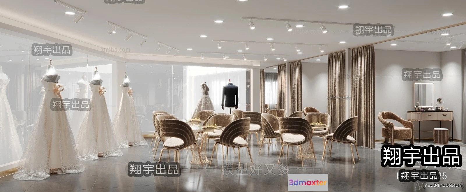 1383071 - Wedding Studio - 3D Interior Scene - 3D Models - 057 3D Max