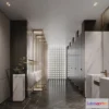 1383573 - Public Toilet - WC - 3D Interior Scene - 3D Models - 080 3D Max