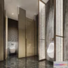 1383767 - Public Toilet - WC - 3D Interior Scene - 3D Models - 083 3D Max
