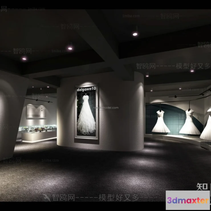 1383983 - Wedding Studio - 3D Interior Scene - 3D Models - 071 3D Max