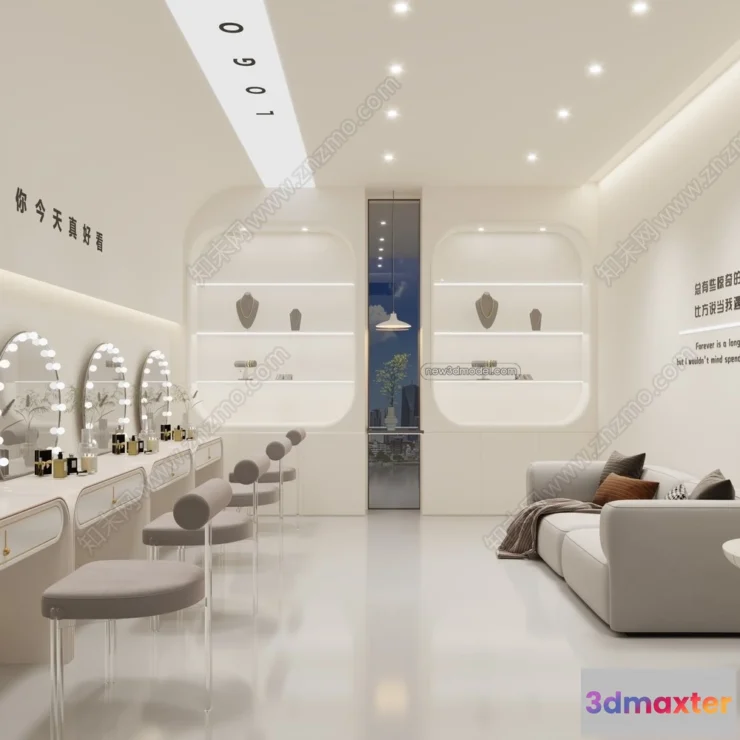 1384413 - Wedding Studio - 3D Interior Scene - 3D Models - 078 3D Max