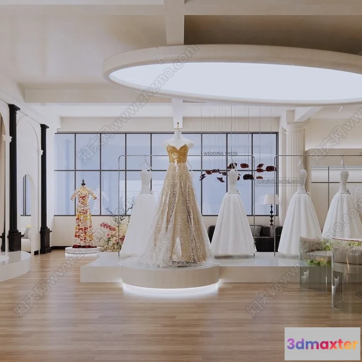 1384617 - Wedding Studio - 3D Interior Scene - 3D Models - 081 3D Max