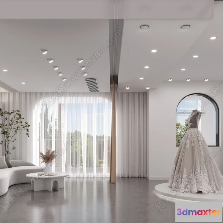 1384703 - Wedding Studio - 3D Interior Scene - 3D Models - 082 3D Max