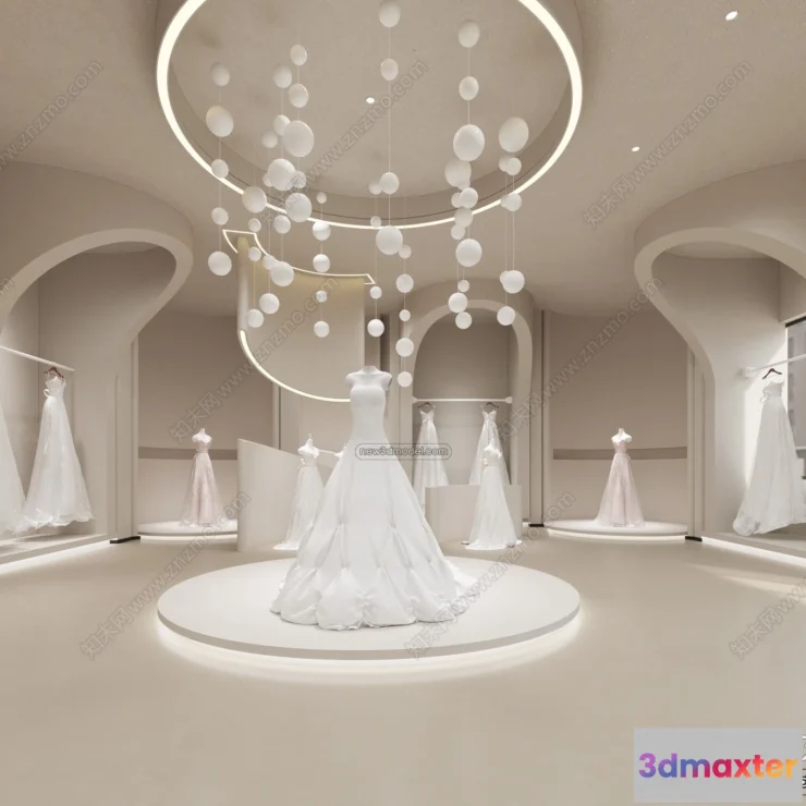 1385121 - Wedding Studio - 3D Interior Scene - 3D Models - 088 3D Max